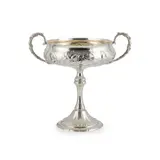 Gilbert Marks, TWIN-HANDLED STEMMED BOWL, 1899, 1899, silver