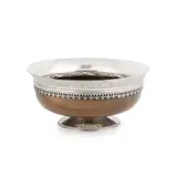 Omar Ramsden, MAZER BOWL, 1938, 1938, silver and walnut
