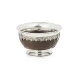 Omar Ramsden, MAZER BOWL, LONDON 1926, 1926, silver and walnut