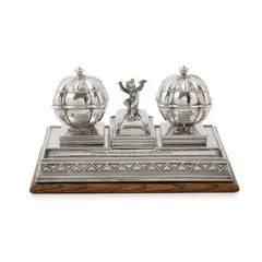 Omar Ramsden, INKSTAND, 1931, 1931, silver