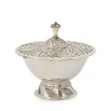 Henry George Murphy, ROSEBOWL AND COVER, 1936, 1936, silver