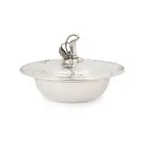 Georg Jensen, DISH AND COVER, CIRCA 1937, 1937, silver