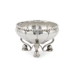 SALT CELLAR, MODEL 97, 1920 by Georg Jensen, 1920, 830 standard silver, sold Apr 2026