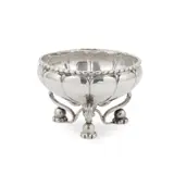 Georg Jensen, SALT CELLAR, MODEL 97, 1920, 1920, 830 standard silver