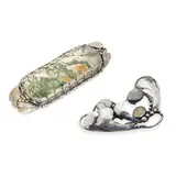 Norah Creswick, TWO ARTS & CRAFTS BROOCHES, CIRCA 1950, 1950