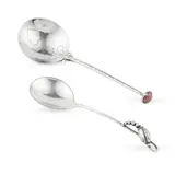 Georg Jensen, 'BLOSSOM' SUGAR SPOON, CIRCA 1920, 1920, silver