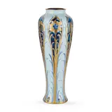 William Moorcroft, RARE FLORIAN WARE VASE, CIRCA 1898, 1898, glazed and gilded earthenware