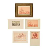 Elyse Ashe Lord, GROUP OF FIVE ETCHINGS