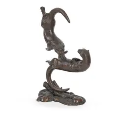 David Meredith, RIVER PLAY, bronze