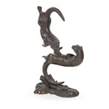 David Meredith, RIVER PLAY, bronze