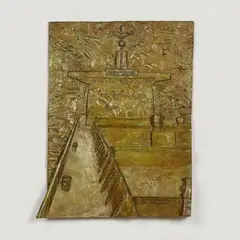 'BRITANNIA' PLAQUE by Mo Farquharson, bronze, offered Apr 2026