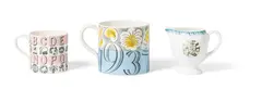 TWO MUGS AND A MILK JUG by Eric Ravilious, sold Oct 2025