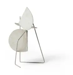 Robert Adams, FORMS ON A FRAME (CURVED), 1963 (OPUS 206), 1963, steel sprayed with aluminium