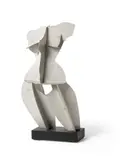 Dhruva Mistry, TORSO - IB, STUDY, SMALL, 2007, 2007, welded aluminium sheet