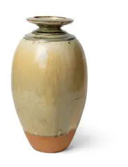 Richard Batterham, TALL BOTTLE VASE, stoneware