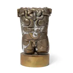 Miguel Ortiz Berrocal, GOLIATH, 1968-72 (OPUS 114), 1968, brass in 80 parts