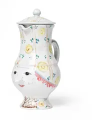 Bjørn Wiinblad, JUG AND COVER, 1952, 1952, glazed earthenware