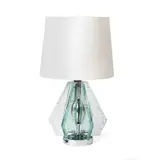 Gino Paroldo, TABLE LAMP, c.1968, 1968, chiselled glass