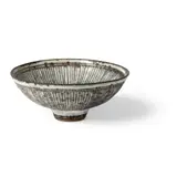 Lucie Rie, FOOTED 'KNITTED' BOWL, stoneware