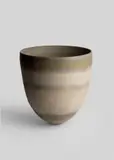 Jennifer Lee, LARGE PALE BOWL WITH THREE GREY BANDS, 1988