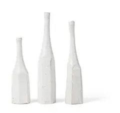 Akiko Hirai, THREE 'MORANDI' BOTTLES, 2021, 2021, stoneware