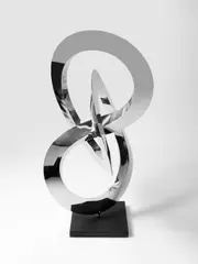 Paul Mount, PERPETUEM MOBILE, steel on slate