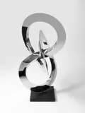 Paul Mount, PERPETUEM MOBILE, steel on slate