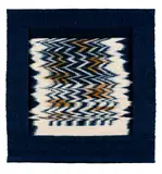 Bobbie Cox, RIVER TAVY, AUTUMN WATER WALL HANGING, hand woven wool tapestry