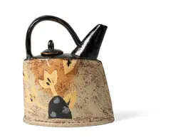 TEAPOT by John Maltby, stoneware, sold Oct 2025