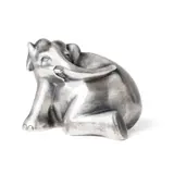 Laurence Broderick, INDIAN ELEPHANT CALF MAQUETTE, silver