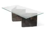 Paul Evans, COFFEE TABLE, 1970, 1970, and patinated steel