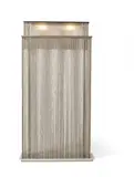 Roberto Lazzeroni, 'SHINE CHAIN' FLOOR LAMP, DESIGNED 2002, 2002, stainless steel and glass