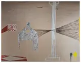 Caragh Thuring, 1480s, 2013, 2013, silver leaf