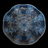 CAMPANULES BOWL / PLATE, NO. 10-379 by René Lalique, sold Oct 2025