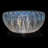 PERRUCHES BOWL, NO. 419 by René Lalique, sold Oct 2025