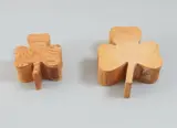 Polly Apfelbaum, Two works: (i-ii) Wood Clovers (from Daisy Chain )