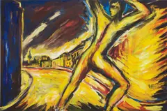 The Street by Helmut Middendorf, 1984, oil on canvas, offered Feb 2018