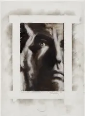 Noel. C by Robert Longo, 1999, charcoal, graphite, ink and chalk on vellum, offered Feb 2018