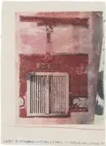 Robert Rauschenberg, Untitled, 1990, solvent transfer and crayon on paper