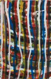 Sol LeWitt, Wavy Vertical Brushstrokes, 1994, gouache on paper