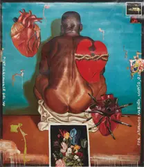 Armando Mariño, Muerte del yo (The Death of the Ego), 2002, collage and oil on canvas