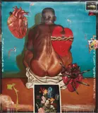 Armando Mariño, Muerte del yo (The Death of the Ego), 2002, collage and oil on canvas