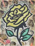 Donald Baechler, Yellow Rose