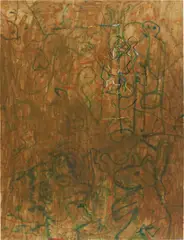 Purity Control by Michael Williams, 2011, oil and airbrush on canvas, sold Feb 2018