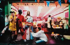 David LaChapelle, Loaves & Fishes (from Jesus is my Homeboy ), 2008, chromogenic print, flush-mounted to aluminum