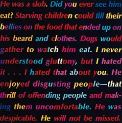 Larry Johnson, Untitled (I Hated that About You), 1987, chromogenic print
