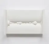 Ricci Albenda, Panorama Study #4, 2007, acrylic on MDF