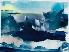 Kristin Baker, Untitled, 2007, acrylic on Mylar