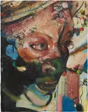 Natalie Frank, Portrait 3, 2011, oil on board