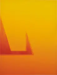 Graham Collins, Reflected Painting, 2014, inkjet on canvas